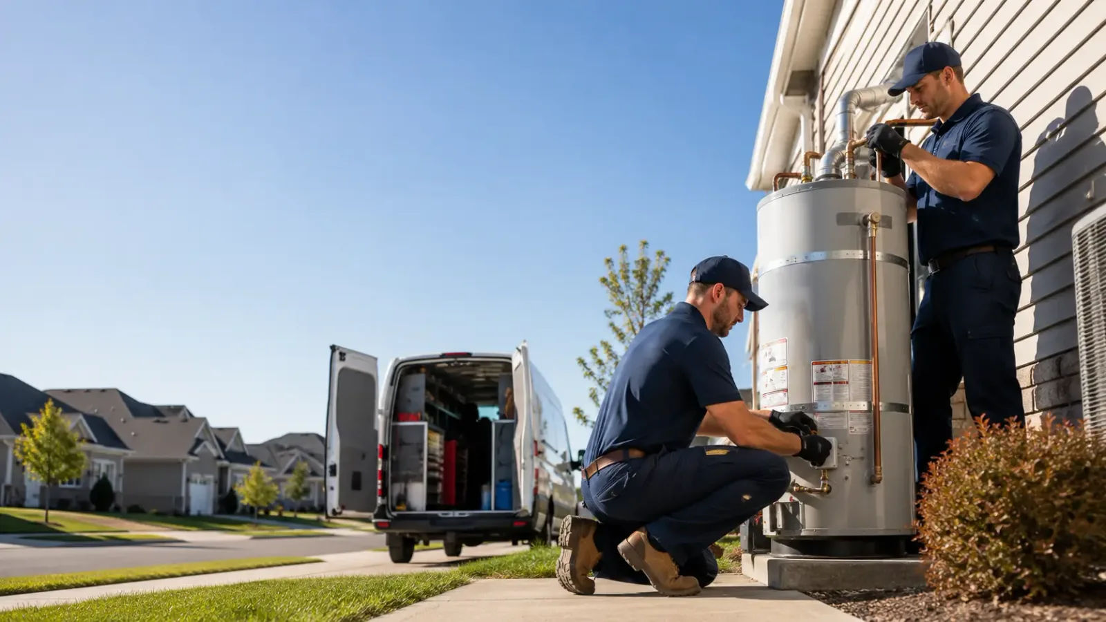 Water Heater Installation in Mapleton, IL